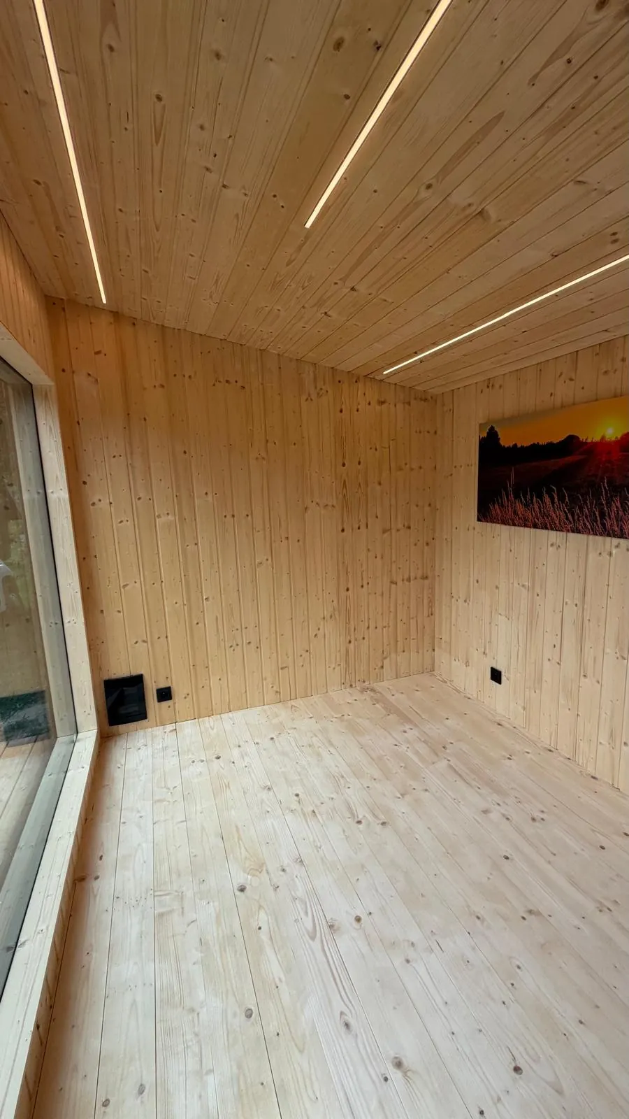 Venkovní sauna s odpočívárnou — fotografie 8